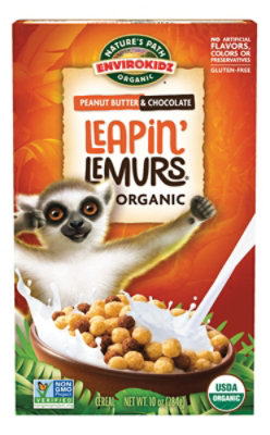 Nature's Path Envirokidz Leapin Lemurs Breakfast Cereal - 10 Oz