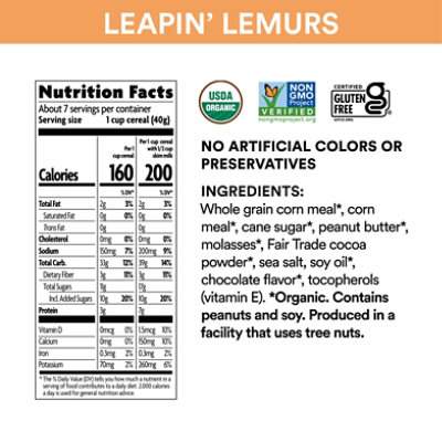 Nature's Path Envirokidz Leapin Lemurs Breakfast Cereal - 10 Oz - Image 3