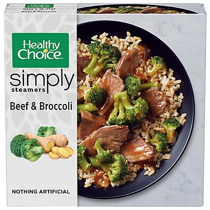 Healthy Choice Simply Steamers Meals Cafe Beef & Broccoli - 10 Oz - Image 2