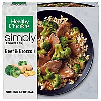 Healthy Choice Simply Steamers Meals Cafe Beef & Broccoli - 10 Oz - Image 1