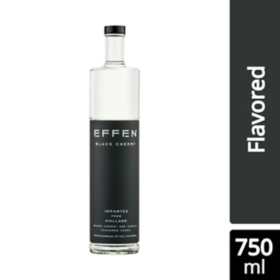 EFFEN Vodka Black Cherry 75 Proof - 750 Ml - Image 1