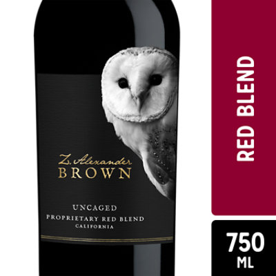 Z. Alexander Brown Red Blend California Red Wine - 750 Ml