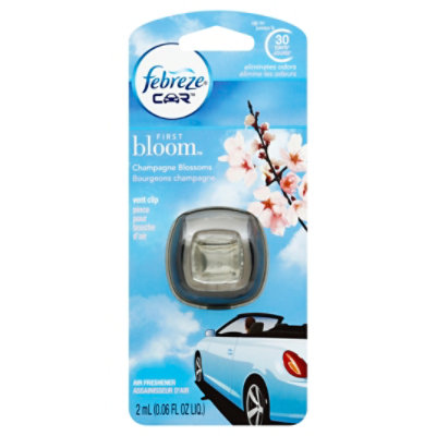 Febreze CAR Air Freshener Vent Clip First Bloom - 0.06 Fl. Oz