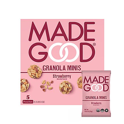 MADEGOOD Organic Strawberry Granola Minis - 4.25 Oz - Image 2