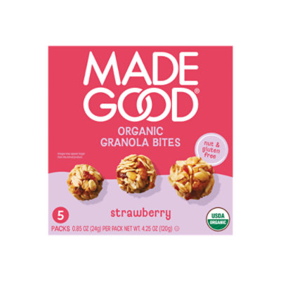 MadeGood Organic Strawberry Granola Minis - 4.25 Oz - Image 1