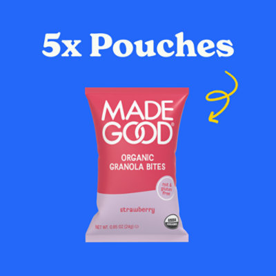 MadeGood Organic Strawberry Granola Minis - 4.25 Oz - Image 2