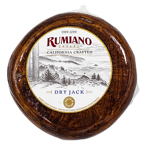 Rumiano Dry Jack Cheese 0.50 LB