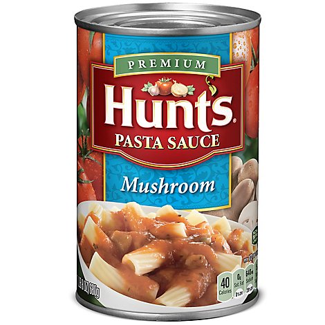 Hunts Pasta Sauce Mushroom Can - 24 Oz