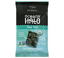 Oceans Halo Sea Salt Seaweed Snack - .14 Oz