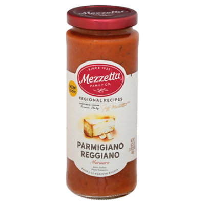 Mezzetta Marinara Sauce Parmigiano Reggiano Jar 16.25 Oz Albertsons