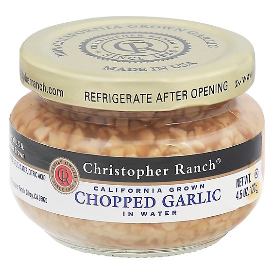 Christopher Ranch Chopped Garlic - 4.5 Oz