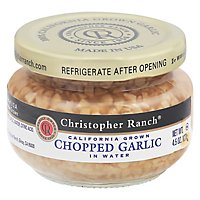Christopher Ranch Chopped Garlic - 4.5 Oz - Image 1