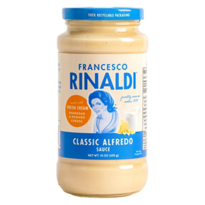 Francesco Rinaldi Pasta Sauce Alfredo Classic - 15 Oz