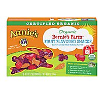Annies Homegrown Bernies Farm Fruit Snacks Organic - 5 Count