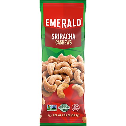 Emerald Cashews Sriracha - 1.25 Oz - Image 1