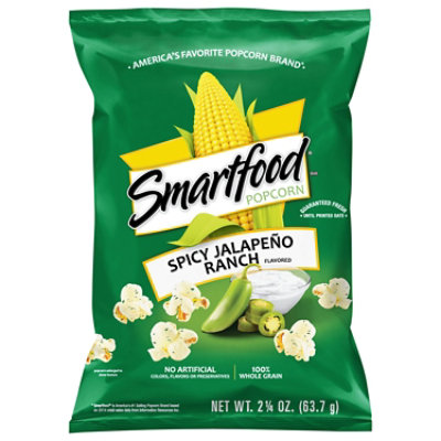 Smartfood Popcorn Spicy Jalapeno Ranch Flavored - 2.25 Oz