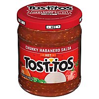 TOSTITOS Salsa Chunky Habanero Hot - 15.5 Oz - Image 1