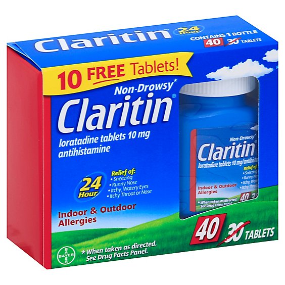 Claritin 24hr - 40 Count