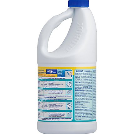 Clorox Bleach Concentrated Cleanin Linen Jug - 64 Fl. Oz. - Image 3