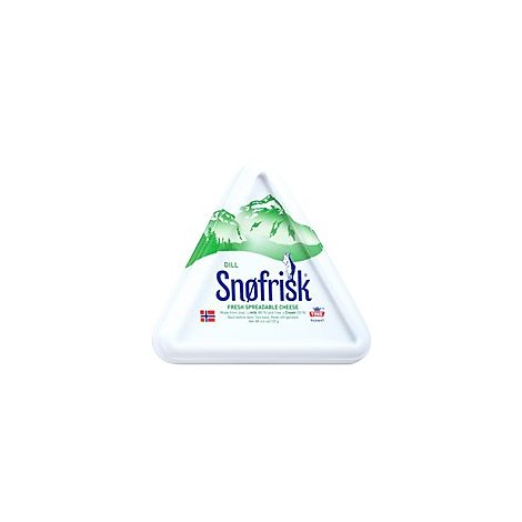 Snofrisk Cheese With Dill - 4.4 Oz