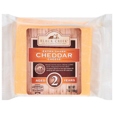 Black Creek Cheese Cheddar Extra Sharp - 7 Oz - Image 1