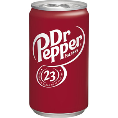 Dr Pepper Soda In Mini Can - 6-7.5 Fl. Oz. - Image 5