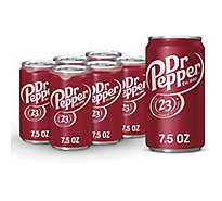 Dr Pepper Soda In Can - 6-7.5 Fl. Oz.