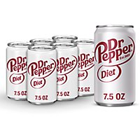 Diet Dr Pepper Soda In Can - 6-7.5 Fl. Oz. - Image 1