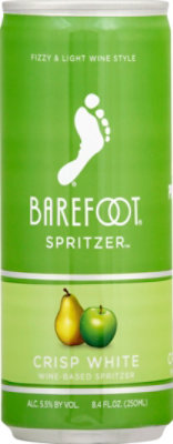 Barefoot Spritzer Crisp White Wine Can - 250 Ml - Image 2