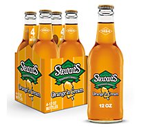 Stewarts Made With Sugar Orange n Cream Bottle - 4-12 Fl. Oz.