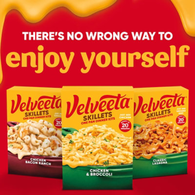 Velveeta Skillets Chicken & Broccoli One Pan Dinner Kit Box - 13.6 Oz - Image 7