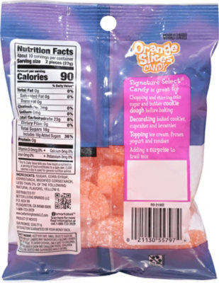 Signature SELECT Candy Orange Slices - 10 Oz - Image 7