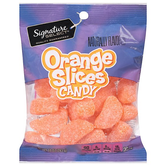 Signature SELECT Candy Orange Slices - 10 Oz