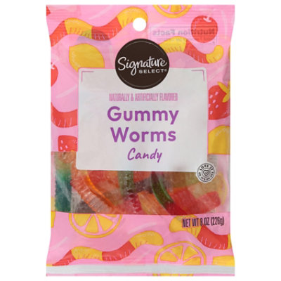 Signature SELECT Candy Gummi Worms - 8 Oz - Image 4