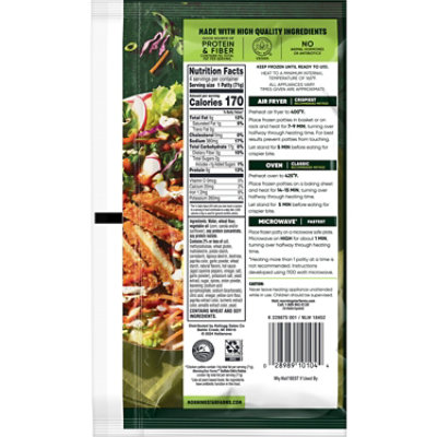 MorningStar Farms Plant Based Chikn Patties Buffalo Vegan Meat - 4 - 10 Oz - Image 7