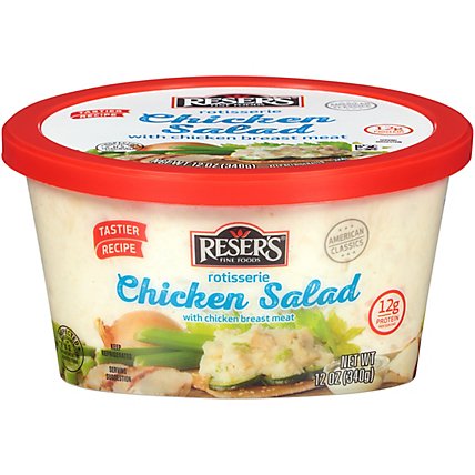 Resers Salad Chicken White Meat American Classics - 12 Oz - Image 3