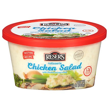 Resers Salad Chicken White Meat American Classics - 12 Oz - Image 1