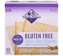 Yehuda Matzo-Gluten Free-Unsalted - 10.5 Oz