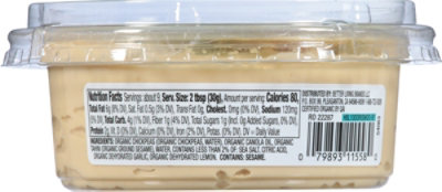 O Organic Traditional Hummus - 10 Oz. - Image 6