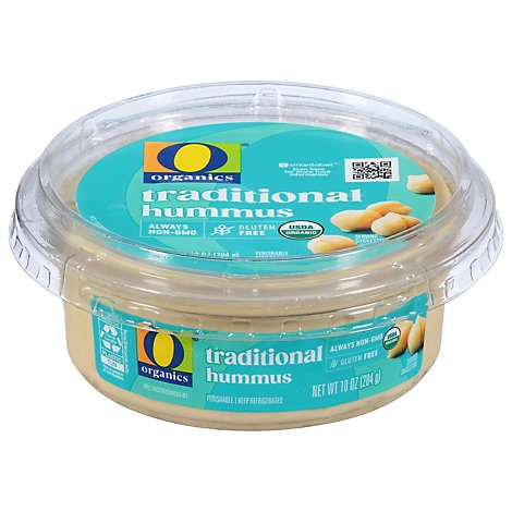O Organic Traditional Hummus - 10 Oz.