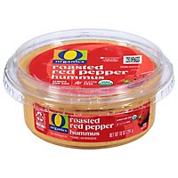 O Organics Roasted Red Pepper Hummus - 10 Oz. - Image 2