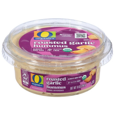 O Organic Roasted Garlic Hummus - 10 Oz. - Image 3