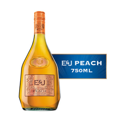 E&J VS Flavored Peach Flavored Brandy 60 Proof - 750 Ml - Image 1