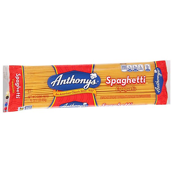 Anthony's Spaghetti - 16 Oz