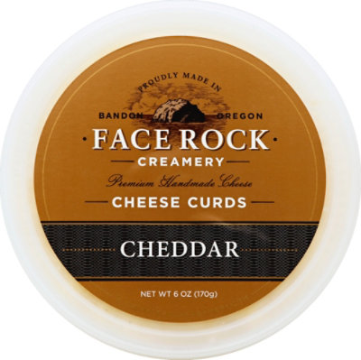 Face Rock Curds Cheddar Plain - 6 Oz - Image 2