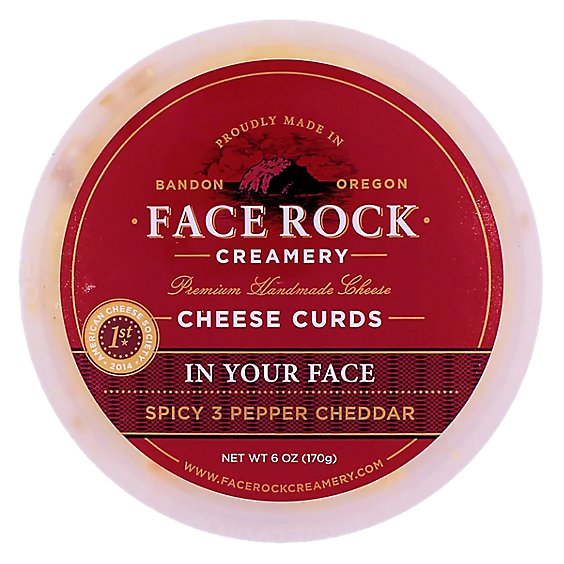 Face Rock Curds In Your Face Spicy Natural - 6 Oz