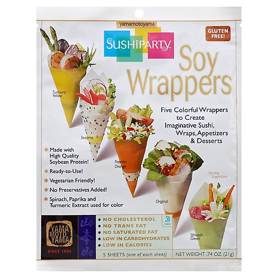 Ymy Soy Wrappers - .92 Oz
