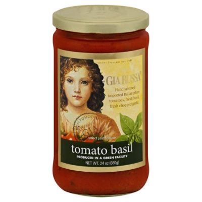 Gia Russa Pasta Sauce Select Tomato Basil - 24 Oz - Image 1