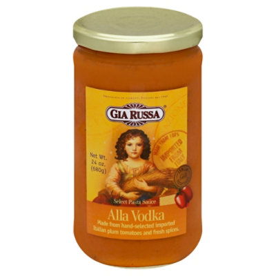 Gia Russa Select Pasta Sauce Alla Vodka Jar - 24 Oz