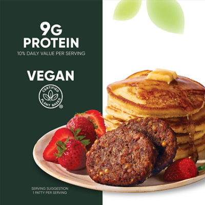 MorningStar Farms Meatless Sausage Patties Plant Based Protein Maple Flavored 6 Count - 8 Oz  - Image 4